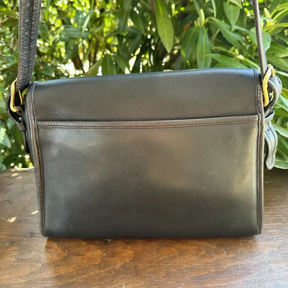 Vintage Coach Spectator Bag 9796 Black NYC - Picture 2 of 9